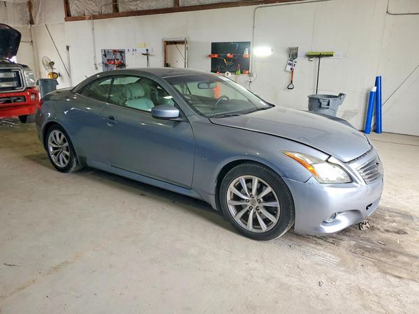 2015 INFINITI Q60 CONVERTIBLE — Passenger 3/4