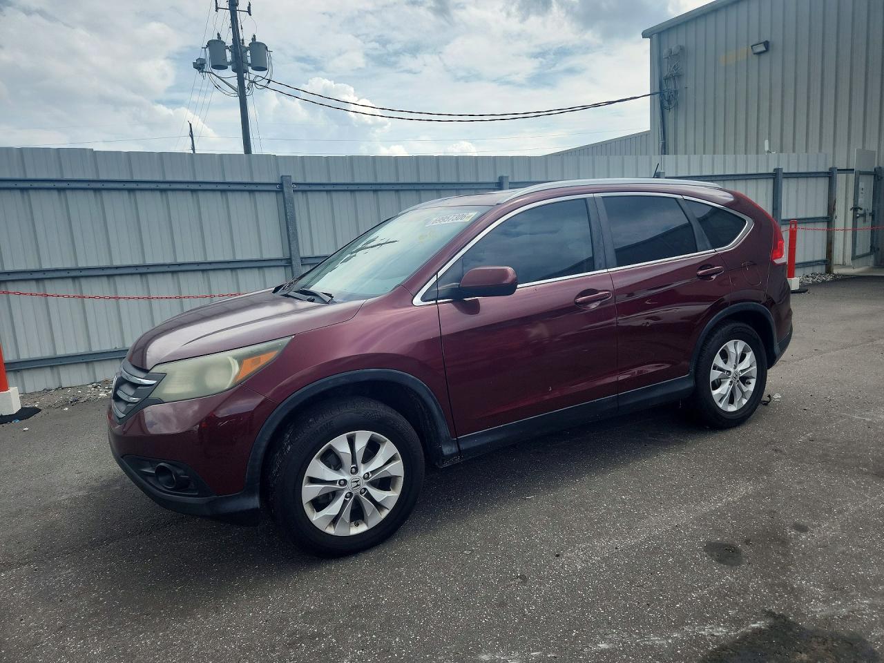 2013 HONDA CRV EX-L — Front 3/4