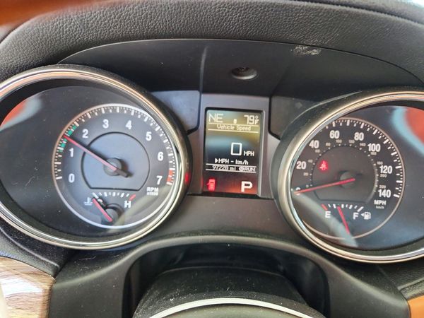 2013 JEEP CHEROKEE Overland — ODOM