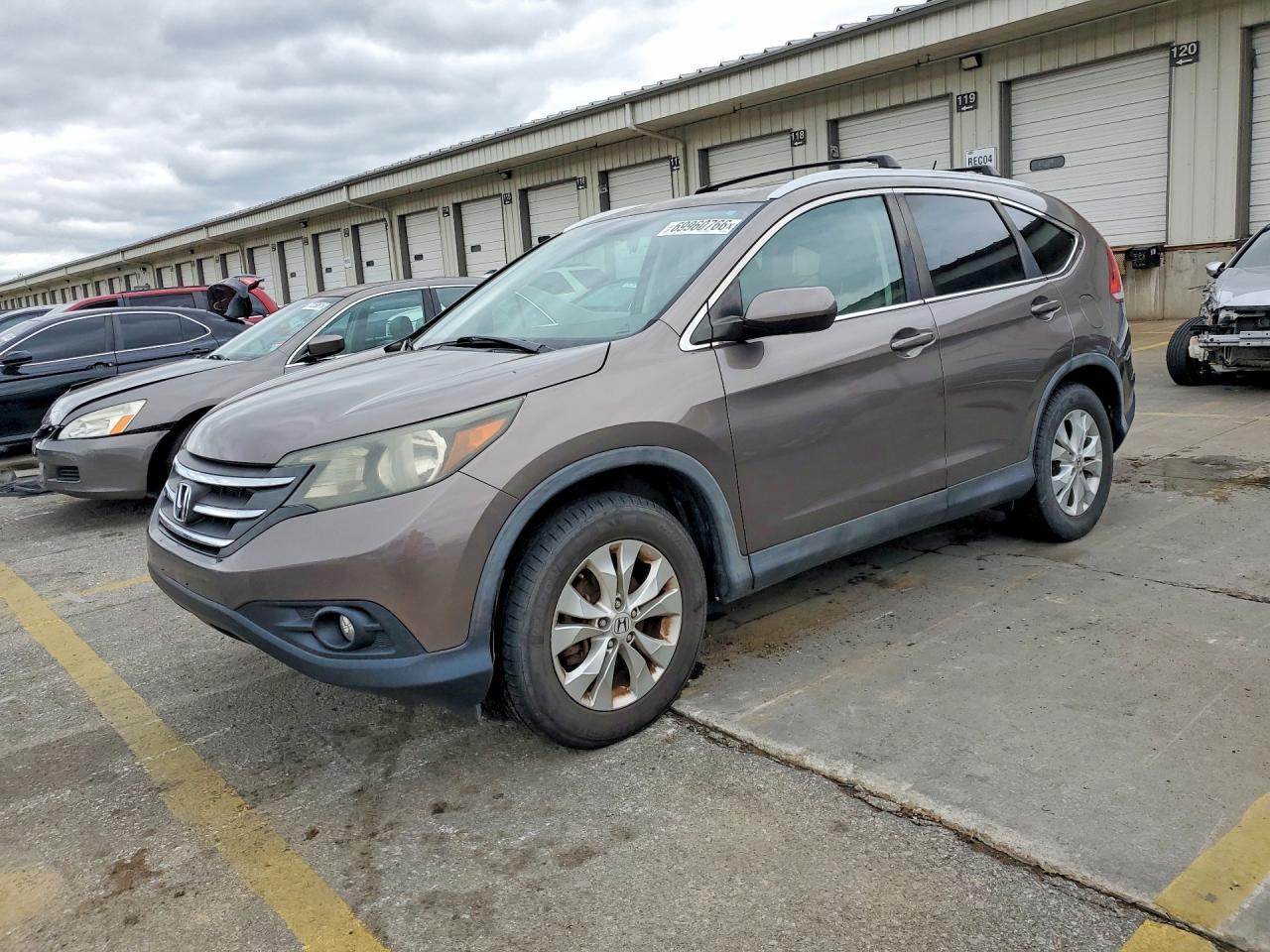 2014 HONDA CRV EX-L — Front 3/4