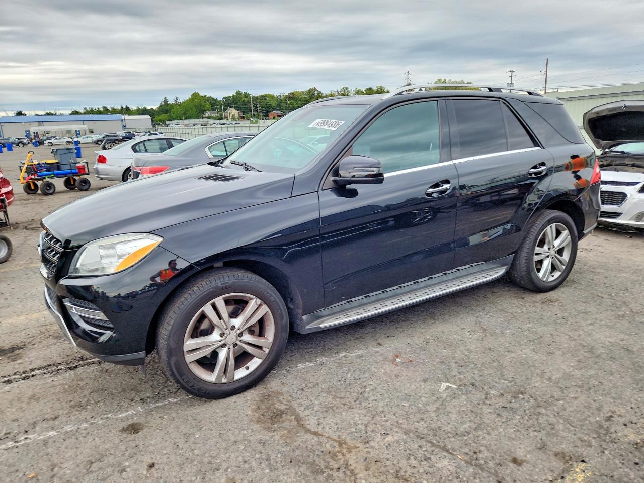 2014 MERCEDES-BENZ ML ML350 4-MATIC — Front 3/4