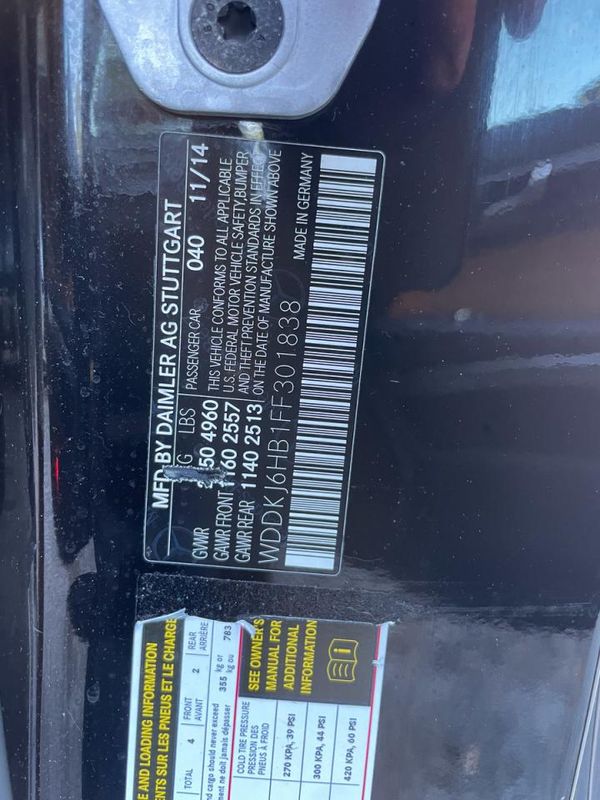 2015 MERCEDES-BENZ E E400