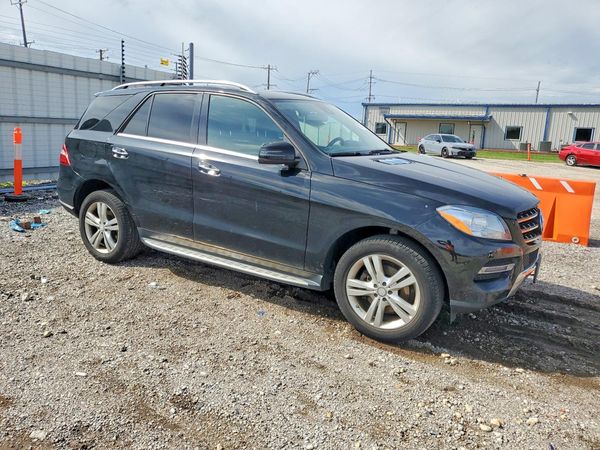 2014 MERCEDES-BENZ ML ML350 4-MATIC — Passenger 3/4