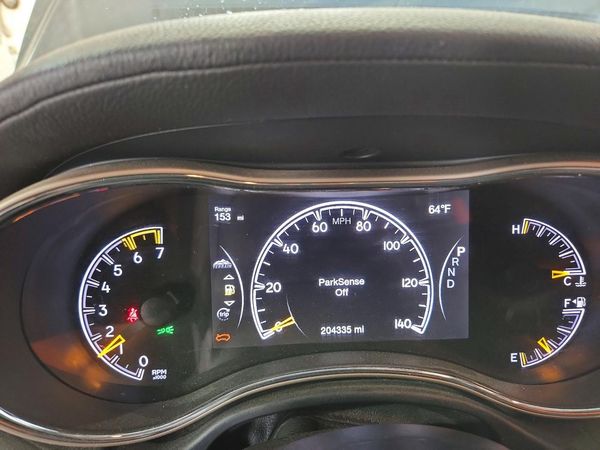 2017 JEEP GRAND CHEROKEE Overland — ODOM