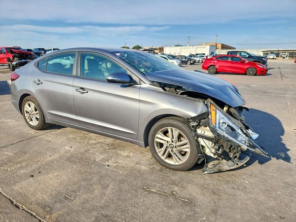 2019 HYUNDAI ELANTRA — Passenger 3/4