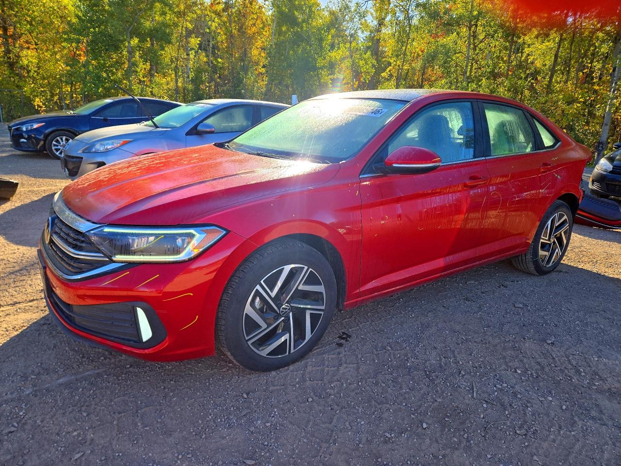2024 VOLKSWAGEN JETTA SEL, SEL (AQ301 Trans) — Front 3/4