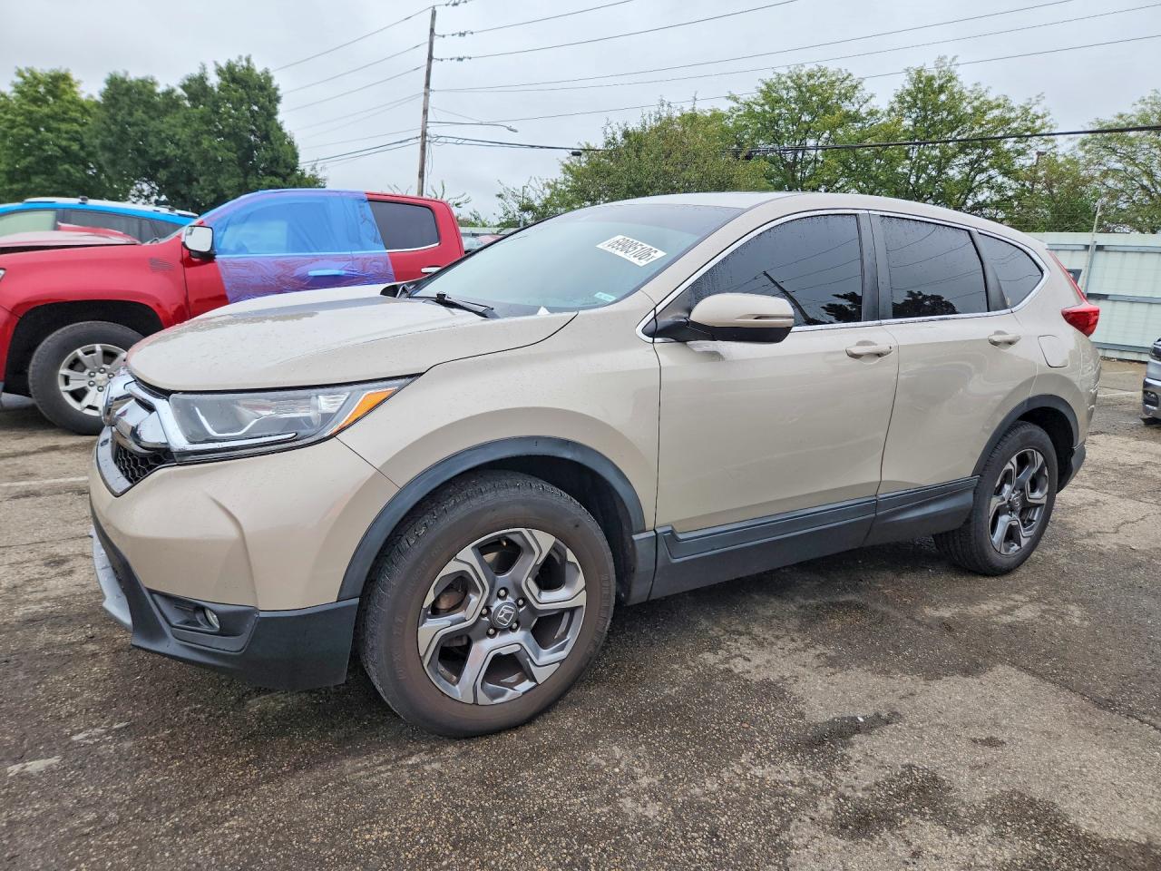 2019 HONDA CRV EX — Front 3/4