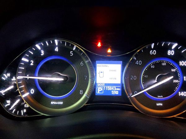 2016 INFINITI QX80 — ODOM