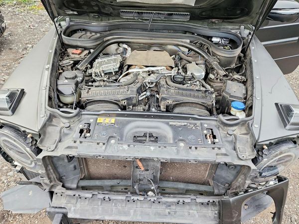 2020 MERCEDES-BENZ G AMG G63 — Engine bay