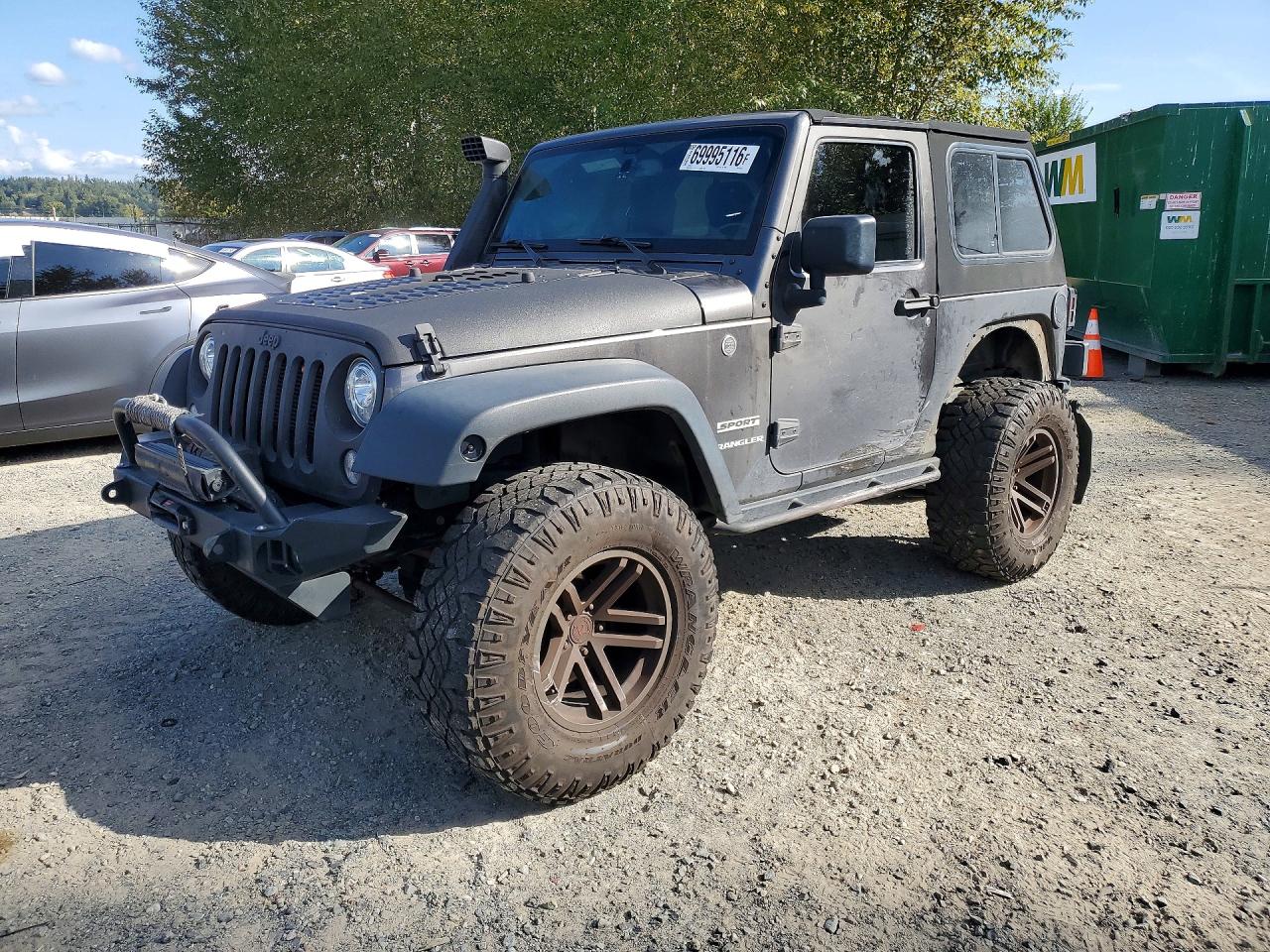 2017 JEEP WRANGLER Sport — Front 3/4