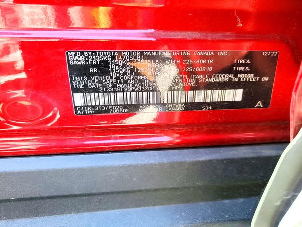 2023 TOYOTA RAV4 TRD Off Road — VINS