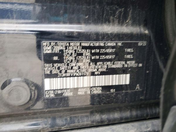 2023 TOYOTA RAV4 LE — VINS