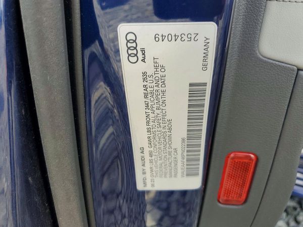 2023 AUDI A4 — VINS