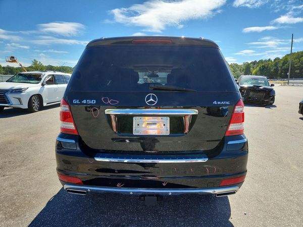 2012 MERCEDES-BENZ GL GL450 4-MATIC — DIRR