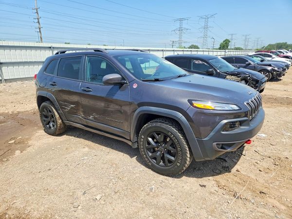 2017 JEEP CHEROKEE — Passenger 3/4