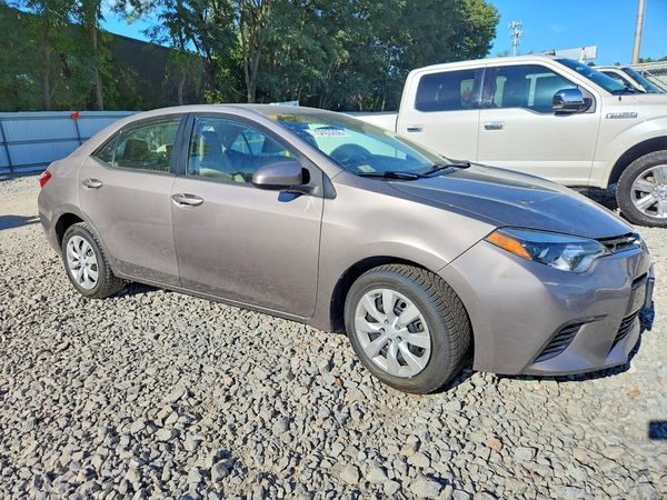 2016 TOYOTA COROLLA L/LE — Passenger 3/4
