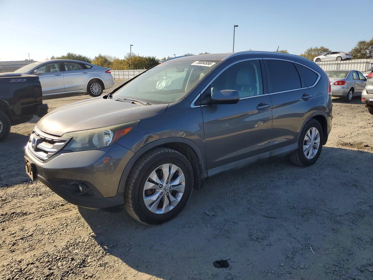2014 HONDA CRV EX-L — Front 3/4