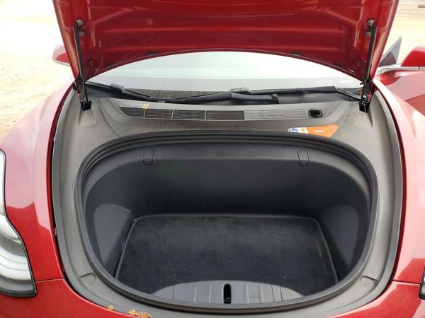 2018 TESLA MODEL 3 — Engine bay