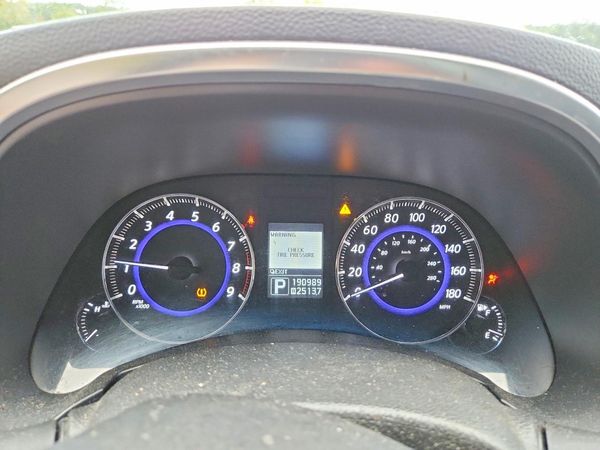 2014 INFINITI QX70 — ODOM