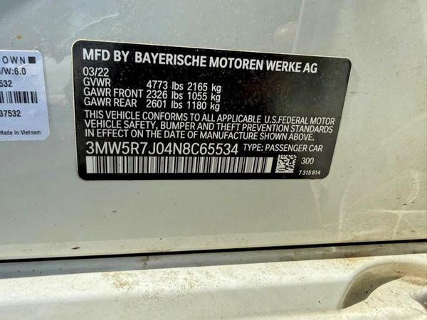 2022 BMW 330XI xDrive