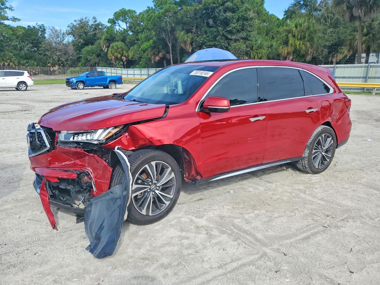 2020 ACURA MDX SH-AWD TECH 7P — Front 3/4
