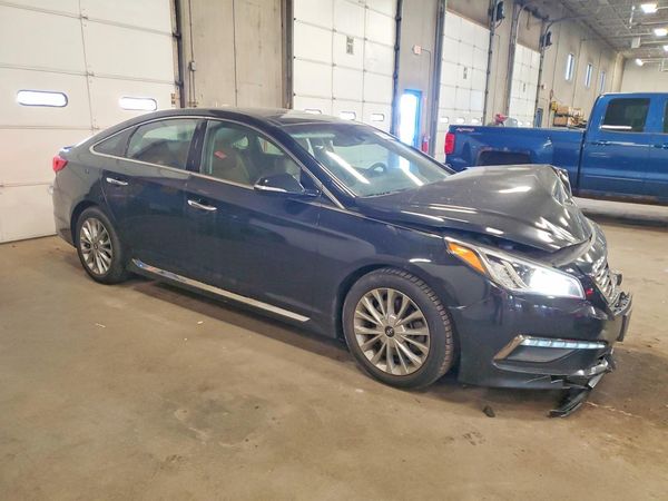 2015 HYUNDAI SONATA — Passenger 3/4