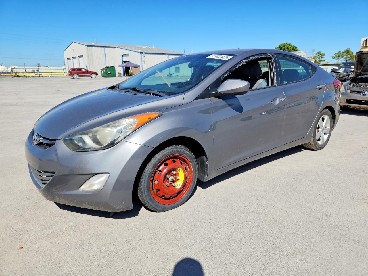 2013 HYUNDAI ELANTRA — Front 3/4