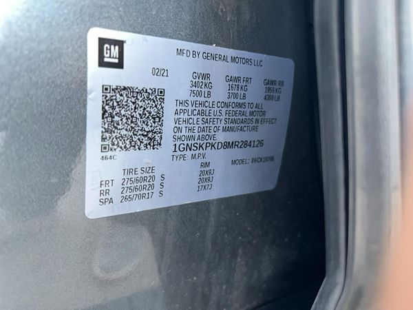 2021 CHEVROLET TAHOE Z71