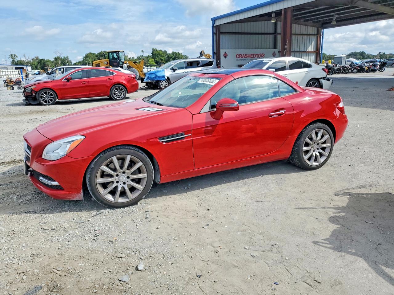 2016 MERCEDES-BENZ SLK SLK300 — Front 3/4