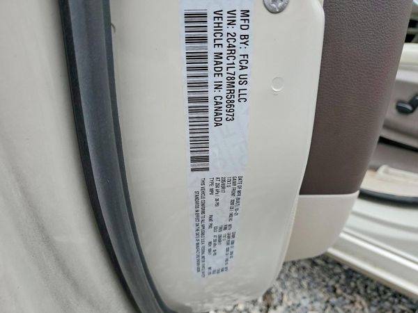 2021 CHRYSLER PACIFICA Touring L — VINS