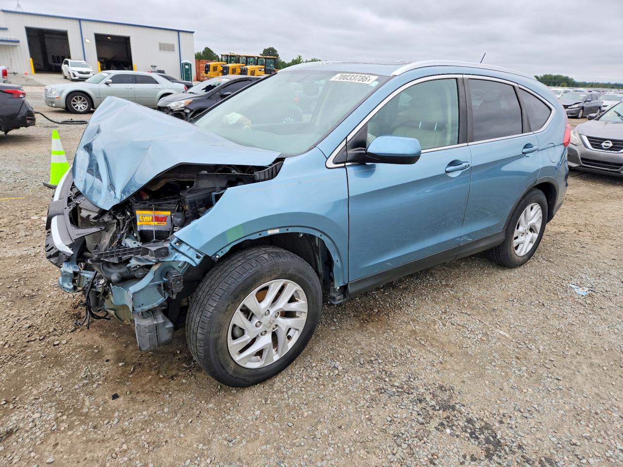 2015 HONDA CRV EX-L — Front 3/4