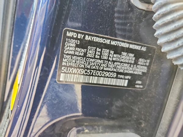 2014 BMW X3 xDrive28i — VINS