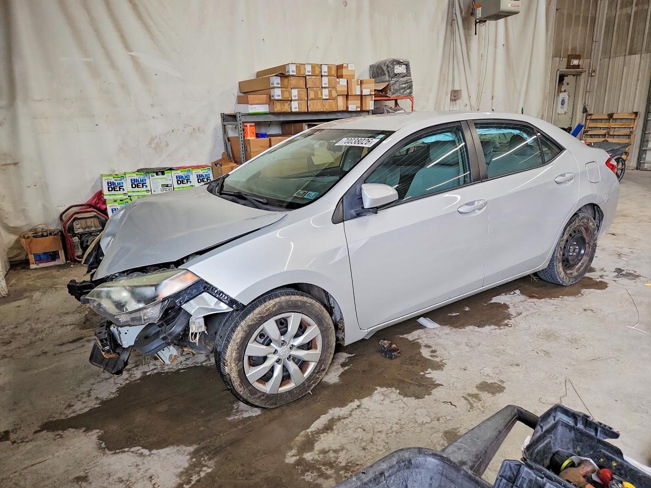 2016 TOYOTA COROLLA L/LE — Front 3/4