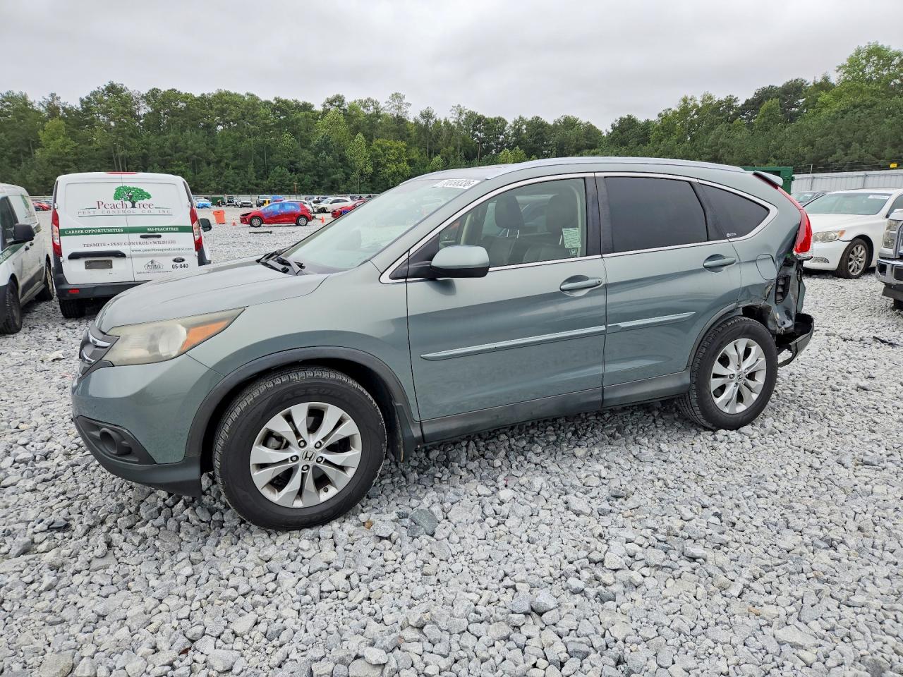 2012 HONDA CRV EX-L — Front 3/4