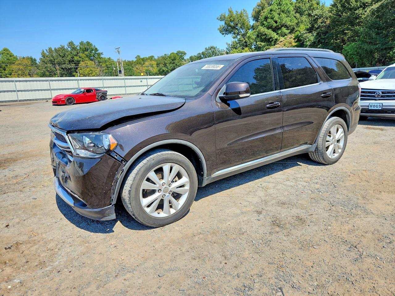 2012 DODGE DURANGO Crew — Front 3/4