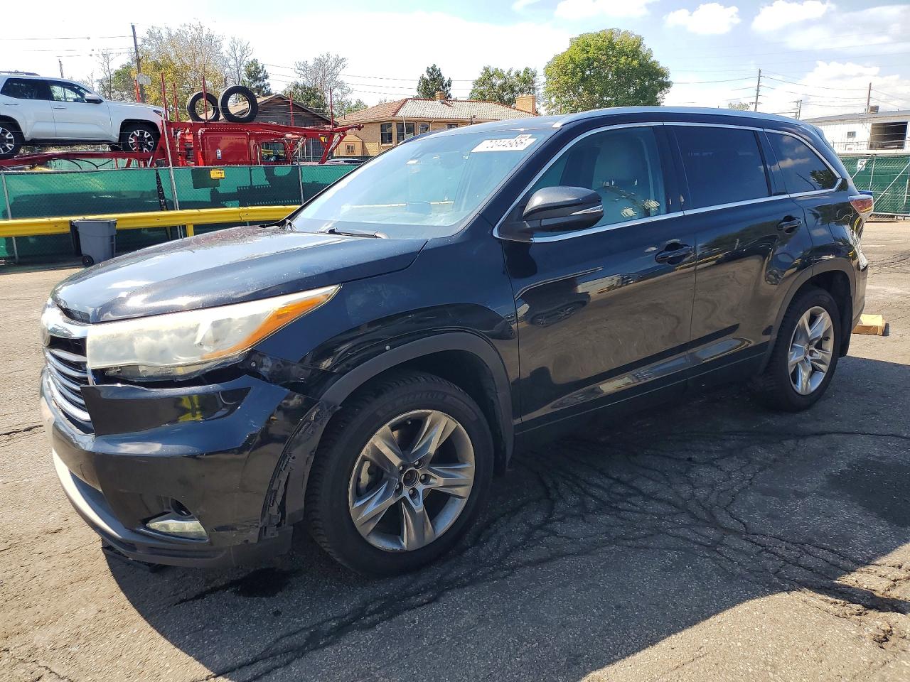 2015 TOYOTA HIGHLANDER Base/Hybrid — Front 3/4