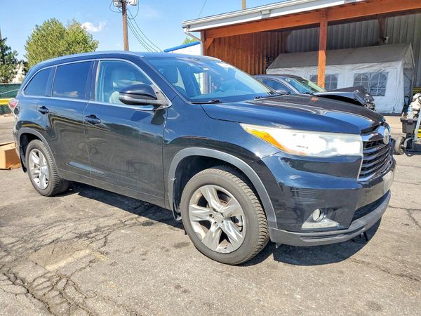 2015 TOYOTA HIGHLANDER Base/Hybrid — Passenger 3/4