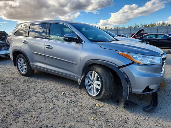 2015 TOYOTA HIGHLANDER Base/Hybrid — Passenger 3/4