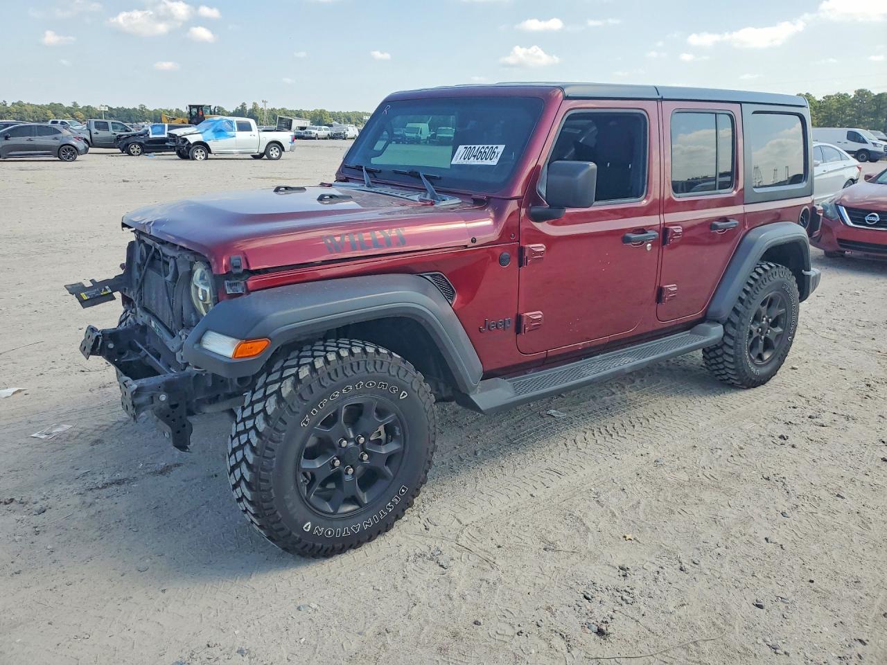 2021 JEEP WRANGLER UNLIMITED Unlimited Sport — Front 3/4