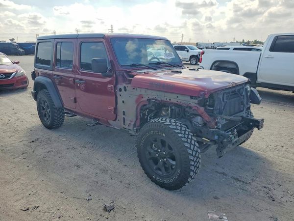 2021 JEEP WRANGLER UNLIMITED Unlimited Sport — Passenger 3/4