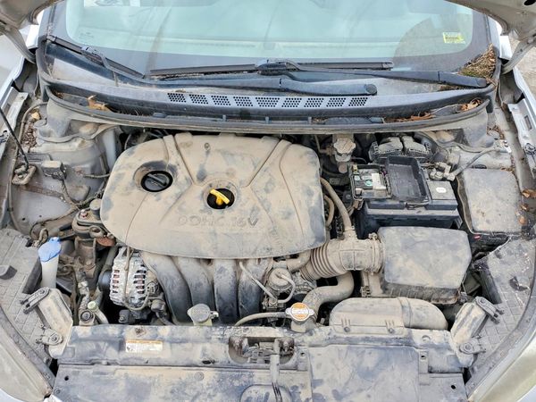 2012 HYUNDAI ELANTRA GLS(Middle grade) — Engine bay