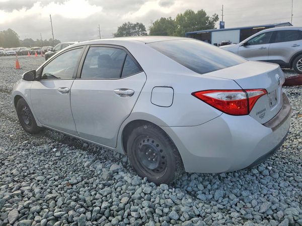 2014 TOYOTA COROLLA L/LE — DSRA
