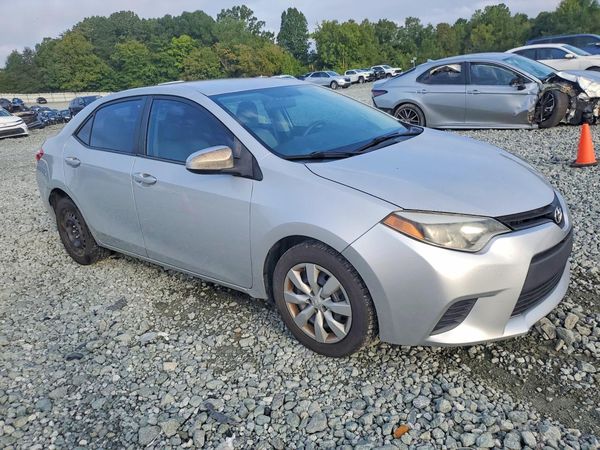 2014 TOYOTA COROLLA L/LE — Passenger 3/4