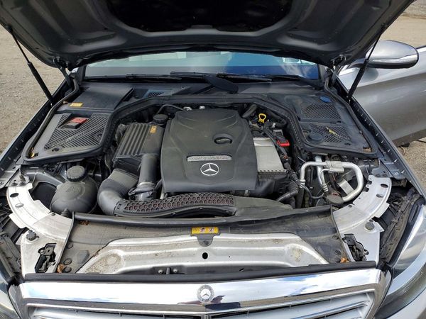 2015 MERCEDES-BENZ C 4-MATIC — Engine bay