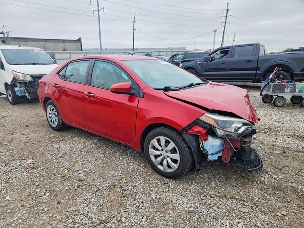 2016 TOYOTA COROLLA L/LE — Passenger 3/4