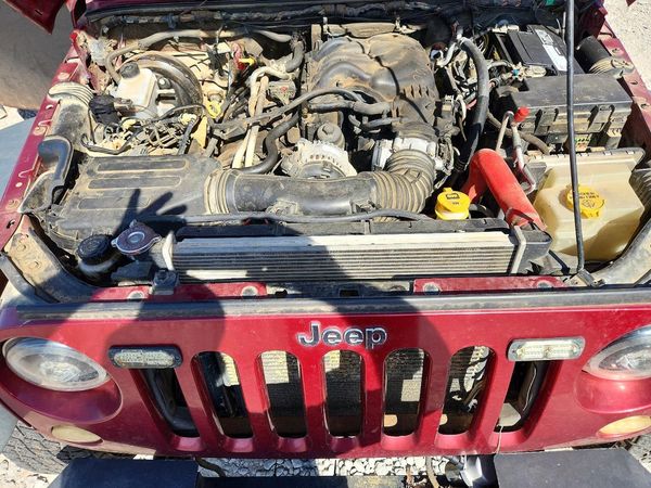 2012 JEEP WRANGLER Sport — Engine bay