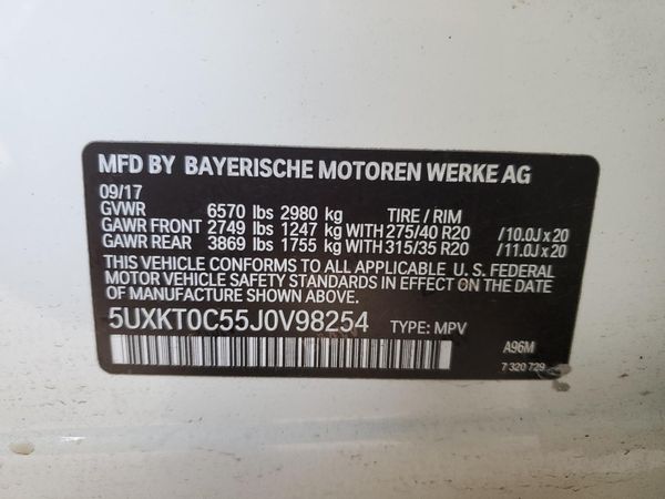 2018 BMW X5