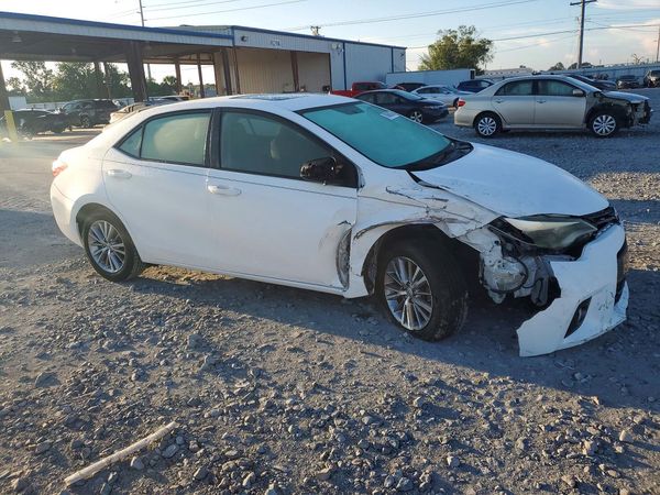 2015 TOYOTA COROLLA L/LE — Passenger 3/4