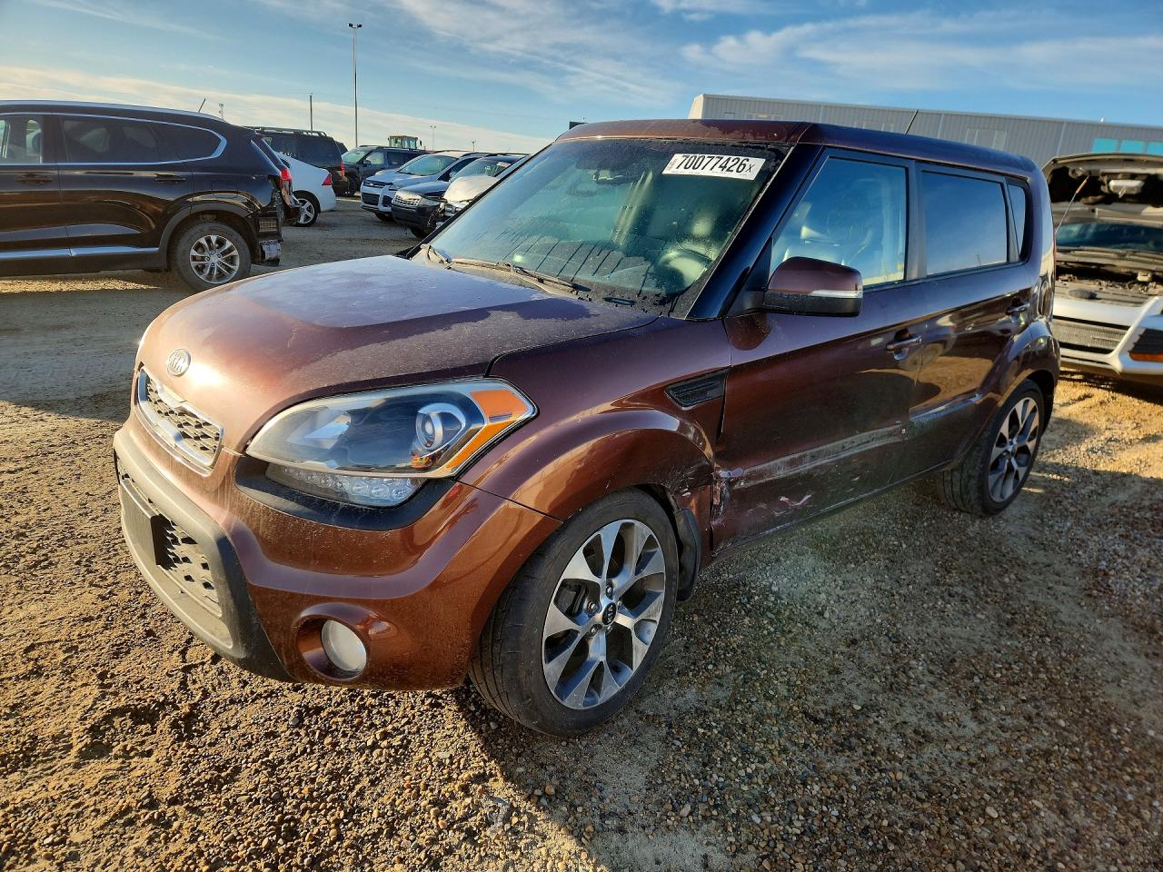 2012 KIA SOUL GL — Front 3/4