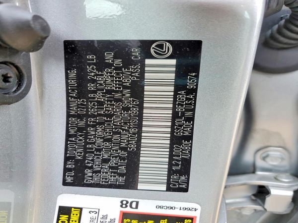 2025 LEXUS ES350 350 Premium — VINS
